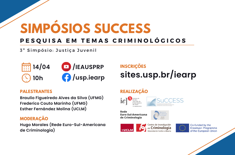 Decorre hoje o 3º Simpósio SuCCESS “Justiça Juvenil”